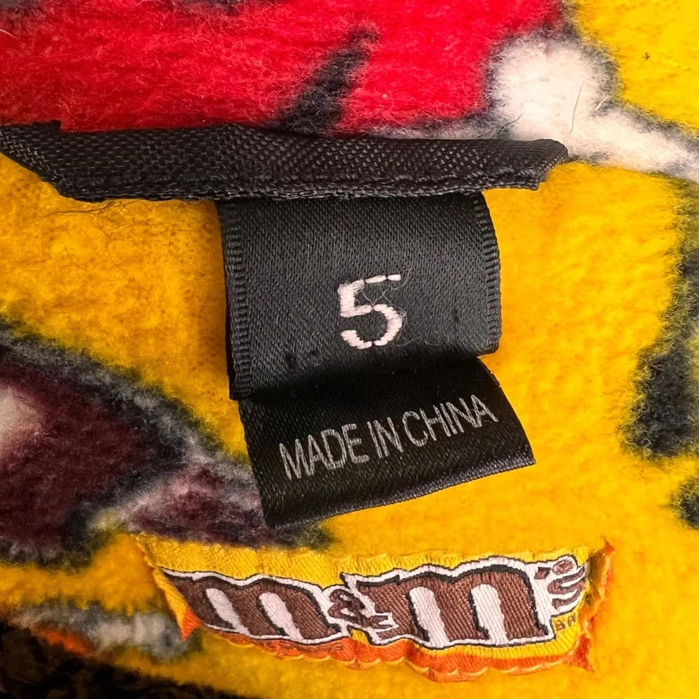 Red M&M Racing Jacket for Kids - Picture 13 of 13